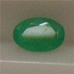0.54 CTS OVAL SHAPED EMERALD 6x4 MM