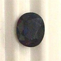 0.81 CTS OVAL SAPPHIRE 6x5 MM