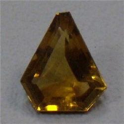 2.85 CTS FANCY SHAPED CITRINE 12x10 MM