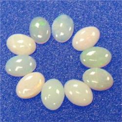 4.80 CTS LOT OF OVAL OPAL CABOCHON 7x5 MM