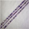 Image 1 : THREE STRANDS OF 3 MM FLUORITE