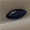 Image 1 : 0.57 CTS MARQUISE SHAPED SAPPHIRE 6x3 MM