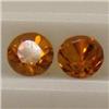 Image 1 : 2.30 CTS PAIR OF ROUND SHAPED GOLDEN CITRINE 6 MM
