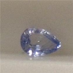 0.35 CTS PEAR SHAPED SAPPHIRE 5x3.5 MM