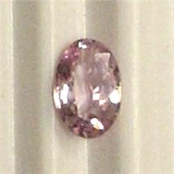0.44 CTS OVAL PINK SAPPHIRE 6x4 MM