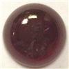 Image 1 : 14.71 CTS ROUND GARNET CABOCHON 14 MM