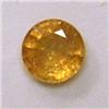 Image 1 : 1.03 CTS ROUND YELLOW SAPPHIRE 5 M