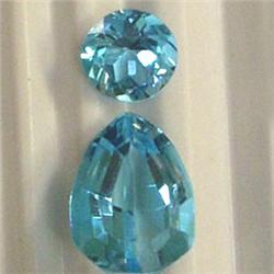 7.17 CTS LOT OF MIXED SHAPED BLUE TOPAZ