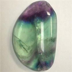 105 CTS FREE FORM FLUORITE CABOCHON 45x35 MM