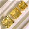 Image 1 : 11.50 CTS LOT OF SQUARE CUT CITRINE - DIFFERENT SIZES