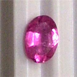 0.47 CTS OVAL PINK TOURMALINE 6x4 MM