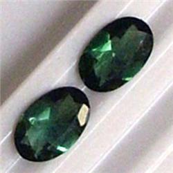 0.76 CTS PAIR OF OVAL TOURMALINE 6x4 MM