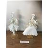 Image 1 : 2 Large Italian Hand-blown Glass Figurines (Venice)