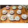 Image 1 : 10 Teacups/Saucers incl Nippon, Royal Albert, Queen Ann Grovesnor, Royal Grafton & Royal Stafford