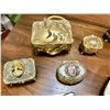 Image 2 : Various decorative Boxes including Art Nouveau Design, Mirror/Comb/Brush Set