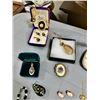 Image 4 : Gold Colour Vintage Jewellery incl Cameo Pendant, Italian Earring/Necklace/Ring Set, Amethyst Neckla