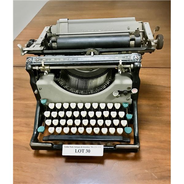 Vintage Underwood Typewriter and 1 KoRec Tape