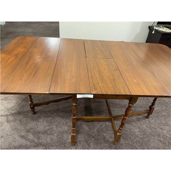 Beautiful Wood Folding Table