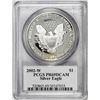 Image 2 : 2002-W $1 Proof American Silver Eagle Coin PCGS PR69DCAM Edmund Moy Signature