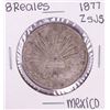 Image 1 : 1877 Zs JS Mexico 8 Reales Silver Coin