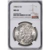Image 1 : 1904-O $1 Morgan Silver Dollar Coin NGC MS63