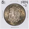 Image 1 : 1904-O $1 Morgan Silver Dollar Coin Nice Toning