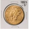 1883-S $20 Liberty Head Double Eagle Gold Coin