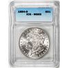Image 1 : 1884-O $1 Morgan Silver Dollar Coin ICG MS65
