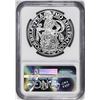 Image 2 : 2017 Netherlands Proof Lion Dollar Restrike Silver Coin NGC PF70 Ultra Cameo FYOI