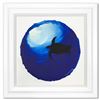 Image 1 : Wyland "Sea Turtle in Blue" Original Watercolor on Paper