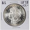 Image 1 : 1878-CC $1 Morgan Silver Dollar Coin