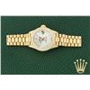 Image 4 : Rolex Ladies 18KT Yellow Gold Mother of Pearl Diamond President Wristwatch