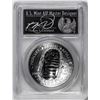 Image 1 : 2019-P $1 Proof Apollo 11 Commemorative Silver Dollar Coin PCGS PR70DCAM Signed FS