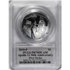 Image 2 : 2019-P $1 Proof Apollo 11 Commemorative Silver Dollar Coin PCGS PR70DCAM Signed FS