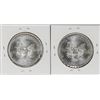 Image 2 : Lot of (2) 2012 $1 American Silver Eagle Coins