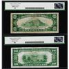 Image 2 : Lot of (2) 1929 $10 Posttown, PA CH# 608 National Currency Note Legacy Fine 15/ VF30