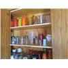 Image 4 : DRINK AND COFFEE CUPS, GLASSES AND ALL CONTENT IN CUPBOARD