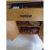 Image 6 : LOWER WOOD CABINET CONTENT (TWO SHELVES) PLEASE SEE IMAGES FOR MORE DETAIL