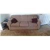 Image 2 : TWO TAN PIECES L.R. FURNITURE COMES WITH SEVEN CUSHIONS