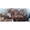 Image 3 : FOUR PIECE OAK FRAMED WEBBED FURNITURE SET.