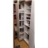 Image 1 : WHITE PANTRY CABINET ALL CONTENT PLEASE SEE IMAGES FOR MRE DETAIL