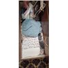Image 2 : 4-DRAWER 1/2" DK. WOOD DRESSER & ALL CONTENTS