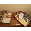 Image 1 : FLAT OF VINTAGE BOOKS (DRUGS, OH&S, HEALTH, SEX & BIRTH) & FLAT OF CATALOGUES (VINTAGE). (SEE IMAGES