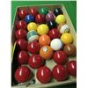 Image 5 : BILLIARDS LOT: 124" X 33" ( VERY HEAVY, BUYER MUST REMOVE ITEMS THEMSELVES) 10 CUES, 1 X GRANNY STIC