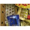 Image 8 : CHRISTMAS LIGHTS, BULBS, GREEN WOODEN BOX