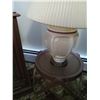 Image 7 : COFFEE TABLE, TWO TVS, VCR, BOX OF BOOKS, TABLE AND LAMP