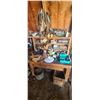 Image 1 : WOODEN BENCH WITH ALL CONTENT