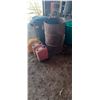 Image 2 : THREE GERRY CANS, TWO GARBAGE CANS AND TWO METAL BARRELS