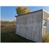 Image 2 : METAL SKID MOUNT BUILDING 12' 1/2'" X 10.5' X 10' TURNED INTO A SMOKEHOUSE - WITH CONTENTS - TO BE M