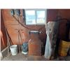 Image 1 : GRINDER (HOME MADE), SHELL OIL DRUM AND CONTENTS OF CORNER - PLEASE SEE IMAGES
